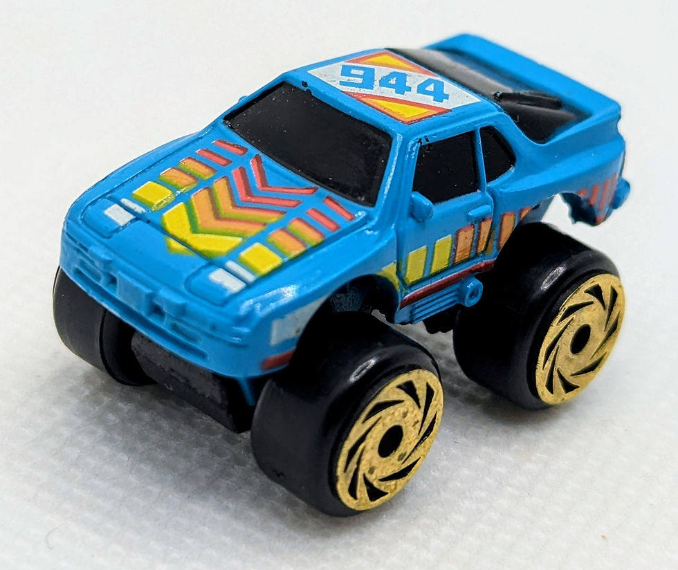 1987 Galoob Micro Machines Road Champs Hot Rod Monster Porsche 944
