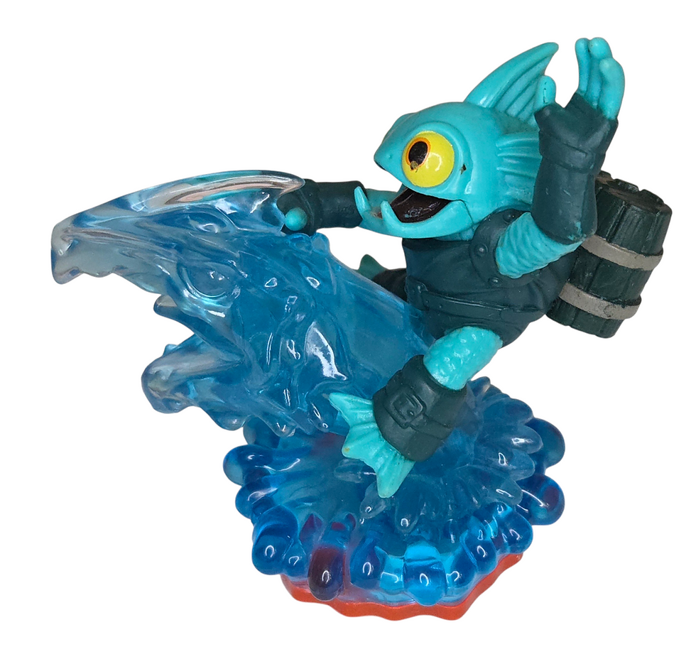 Thumbnail: 2014 Skylanders Trap Team Tidal Wave Gill Grunt 3" Character #87098888