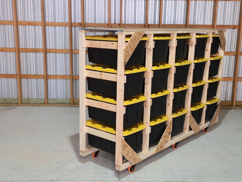 Thumbnail: 5x4 Tote Rack