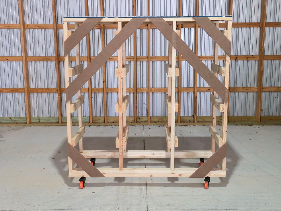Thumbnail: 3x4 Tote Rack