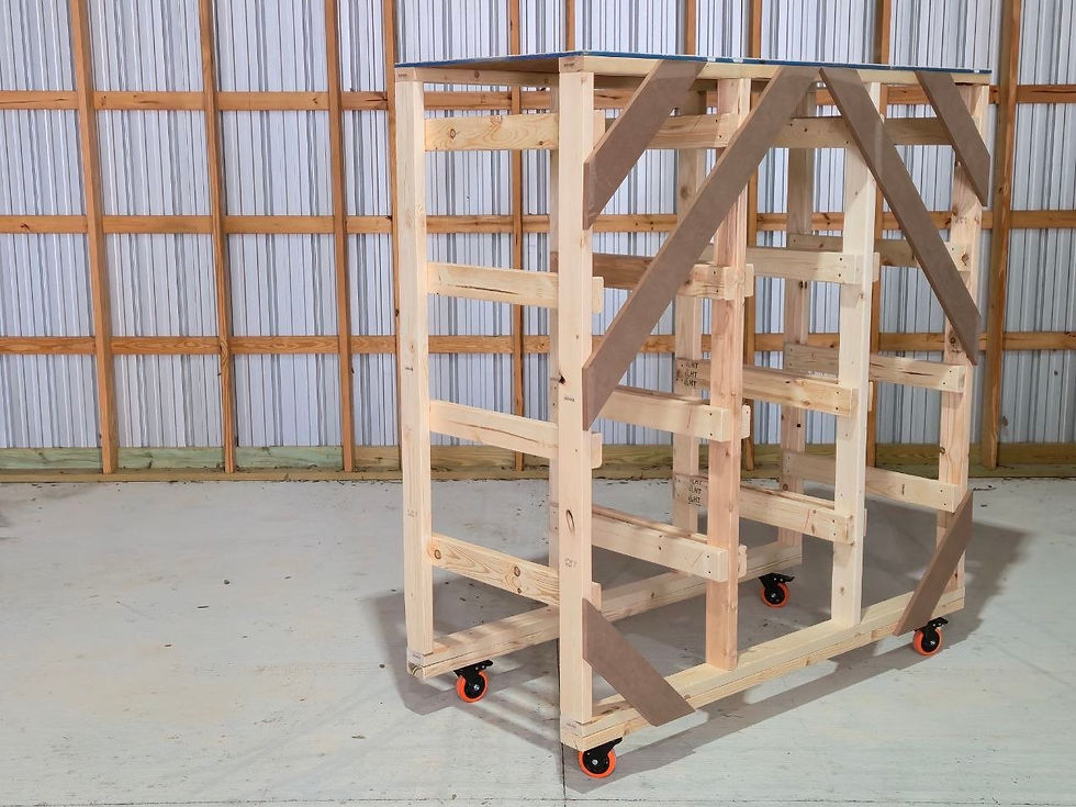 Thumbnail: 3x4 Tote Rack