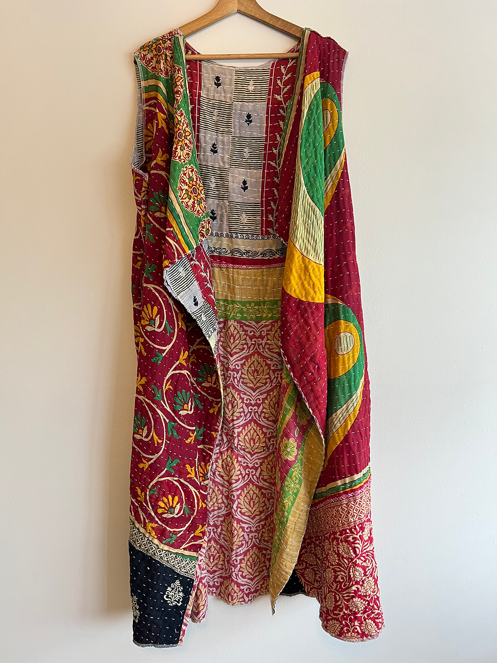 Thumbnail: Reversible Duster- Pink/Red