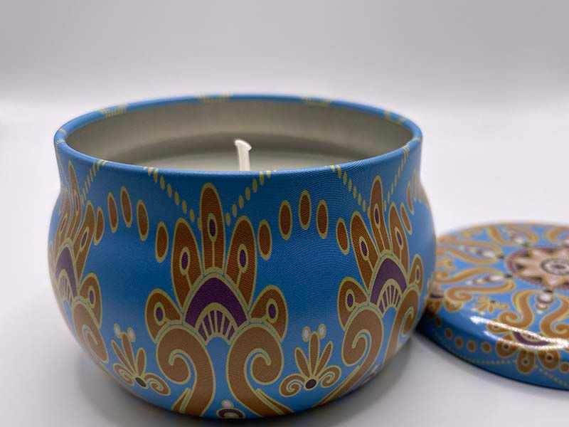 Thumbnail: blue tin with soy candle