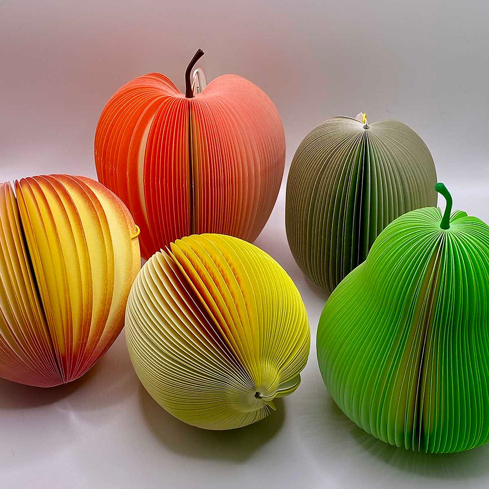 3D Fruit Notepad