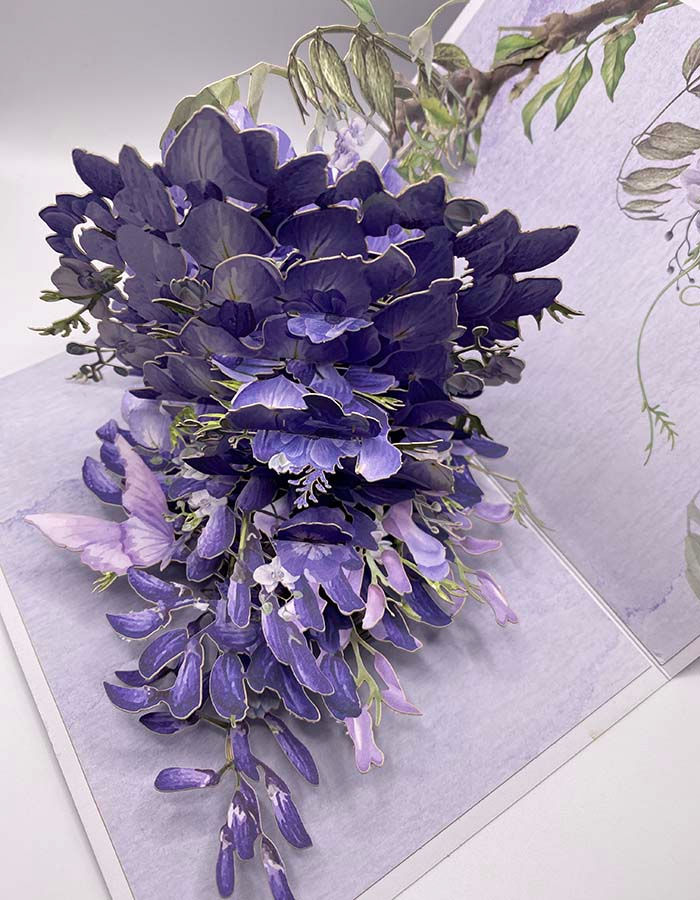 Thumbnail: floral pop up card