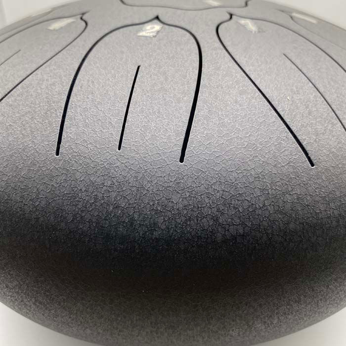 Thumbnail: black steel 10" 11 tone drum