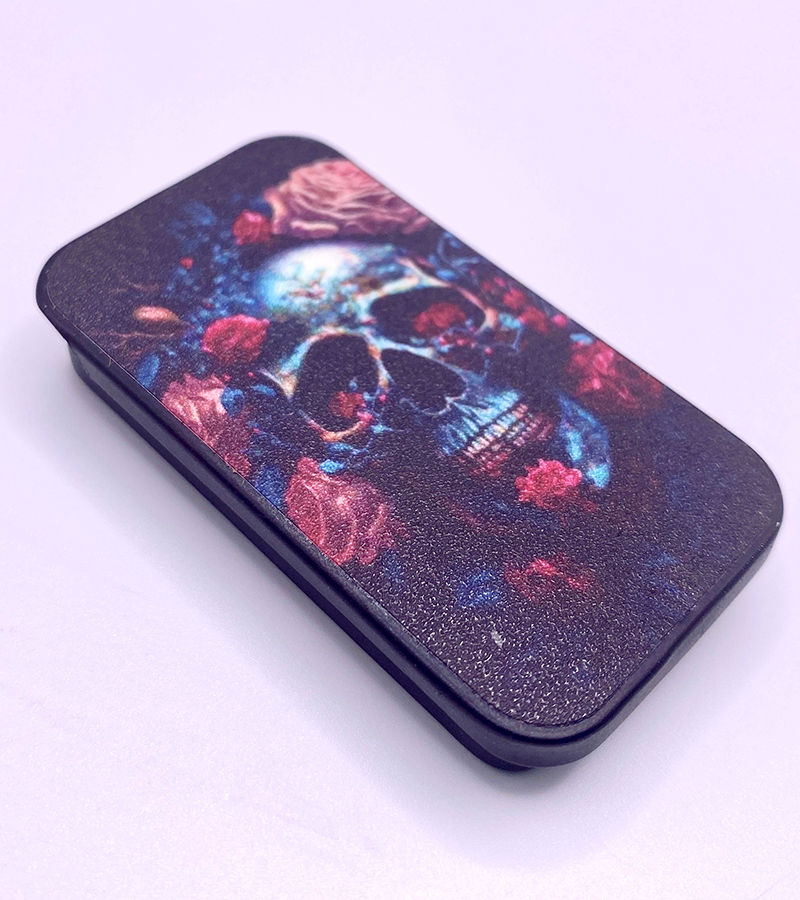 Skull Matches Case