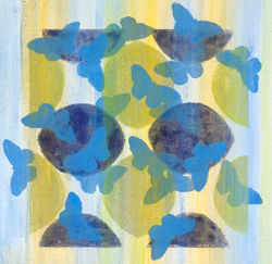 Butterfly Cloud Blue