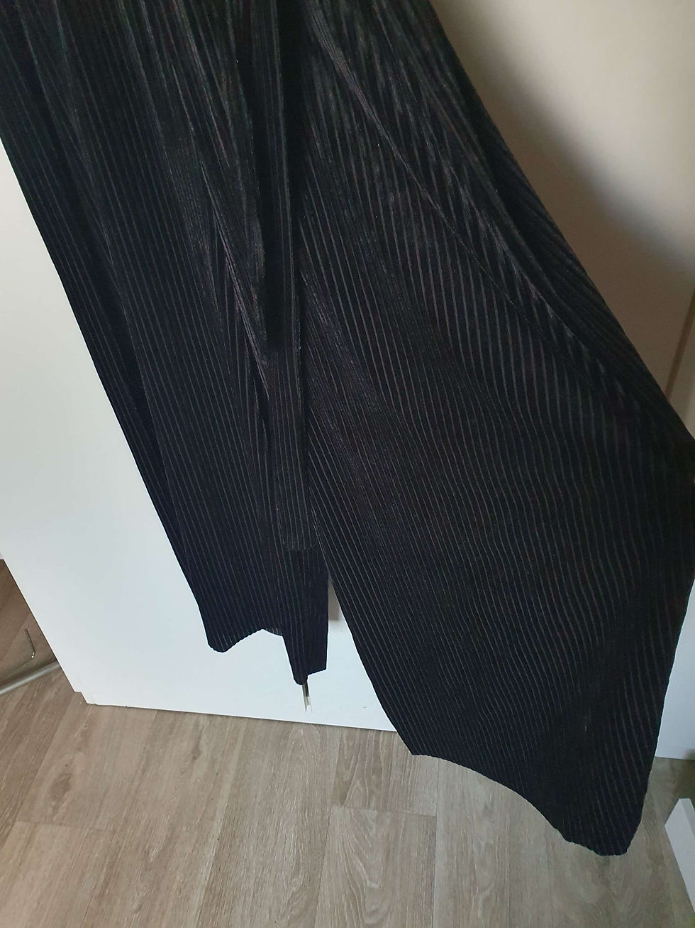 Thumbnail: New Look Wide Leg Pleated Jumpsuit Cropped UK Size 14