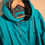 Thumbnail: Yours Turquoise Rainmac Rain Jacket UK Size 30-32