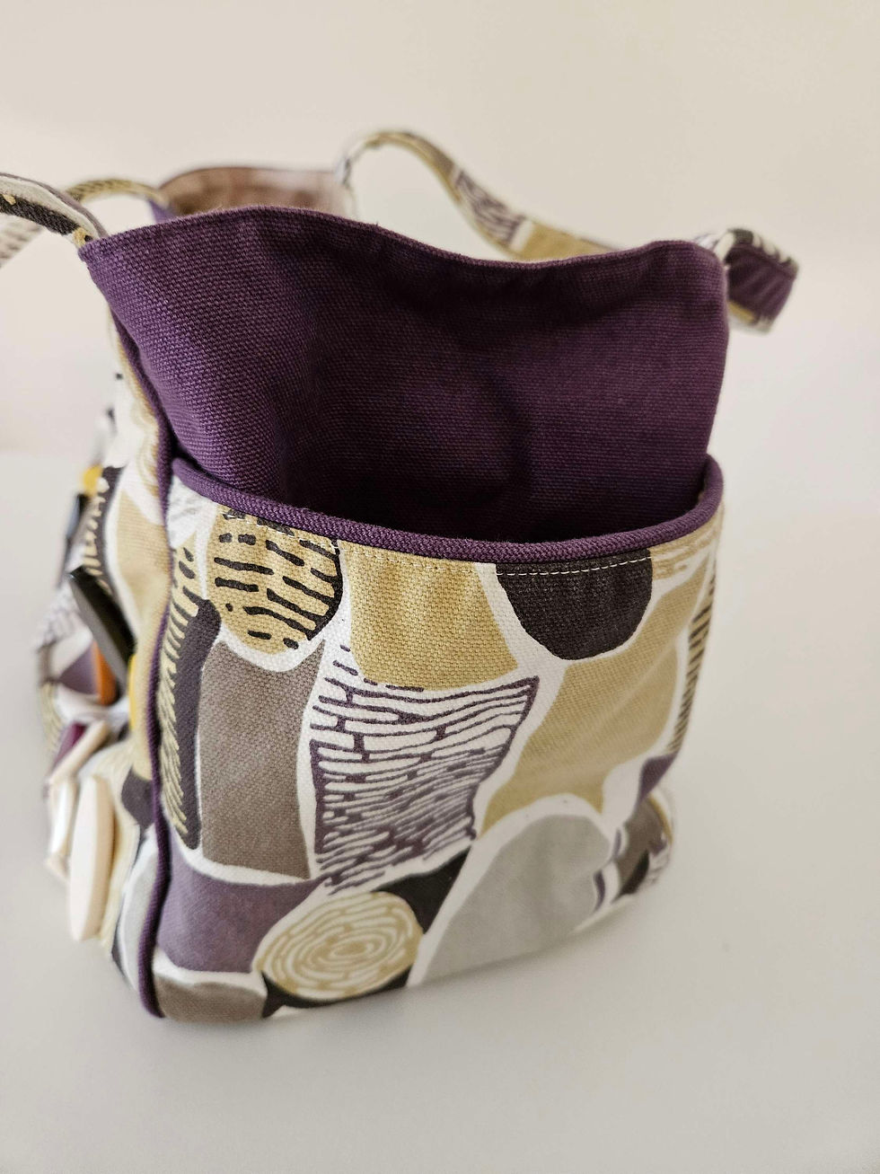 Thumbnail: Accessorize Canvas Beaded Handbag 