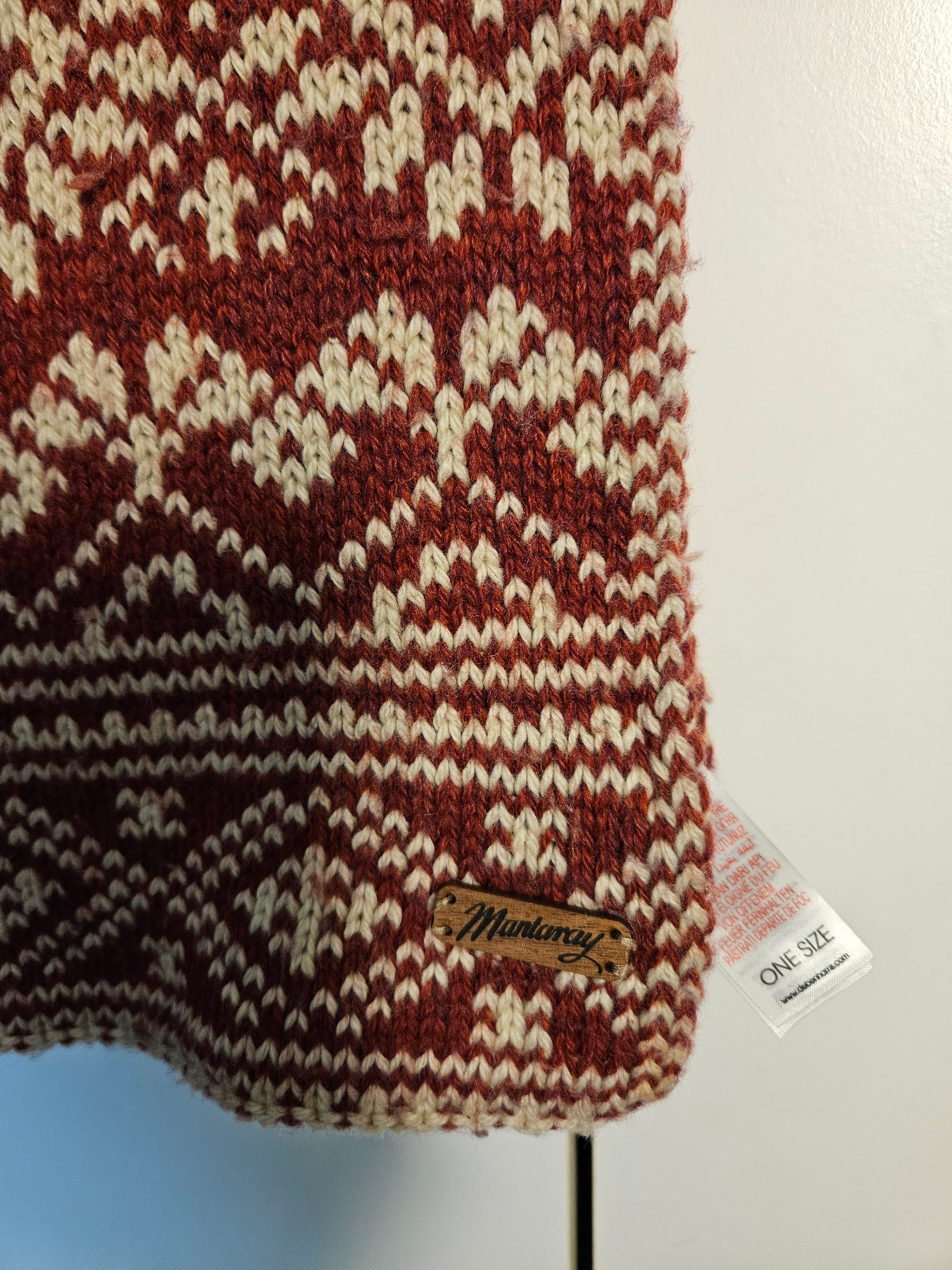 Mantaray Chunky Patterned Scarf