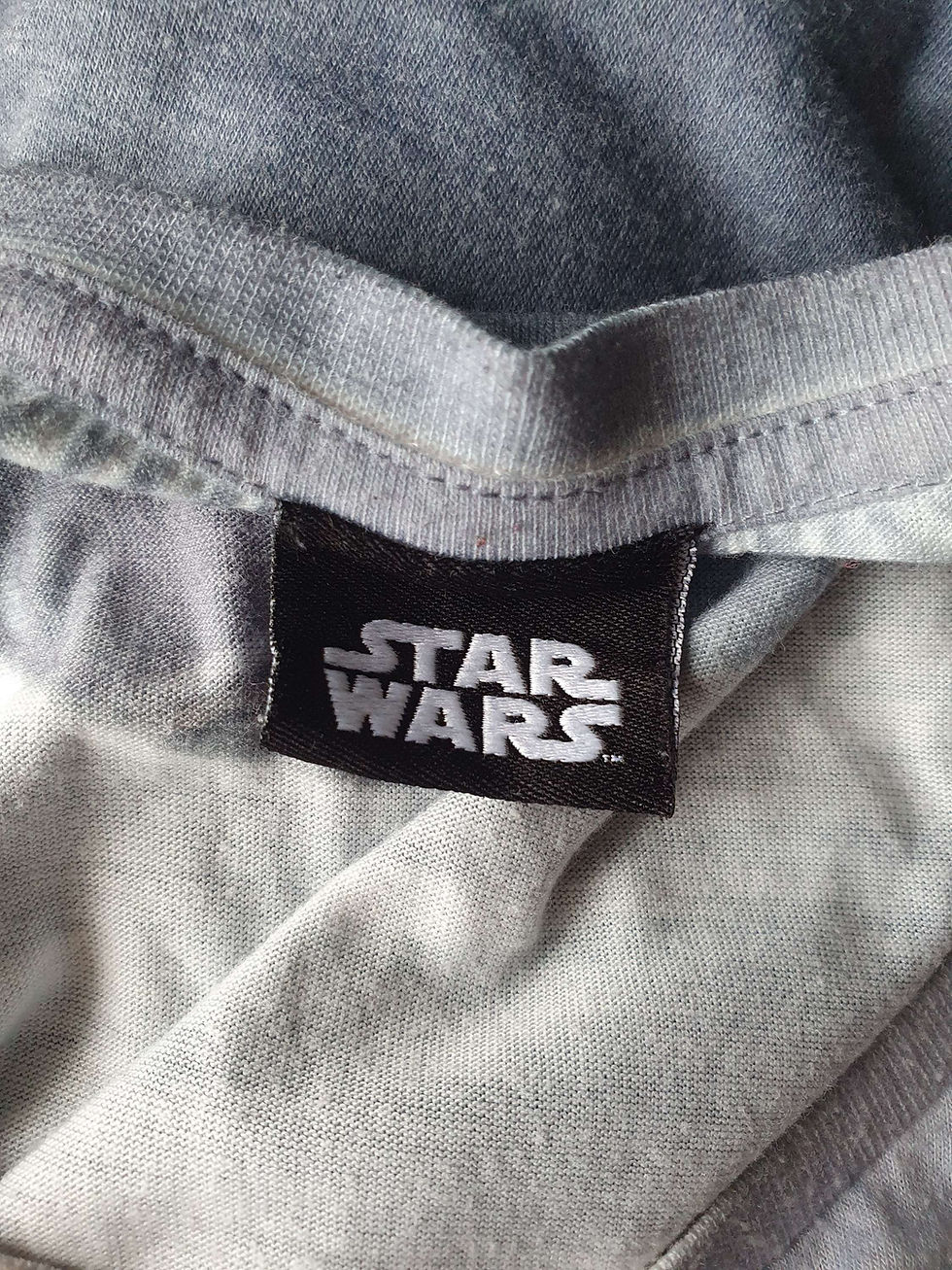 Thumbnail: Disney Star Wars T-shirt Top UK Size XL