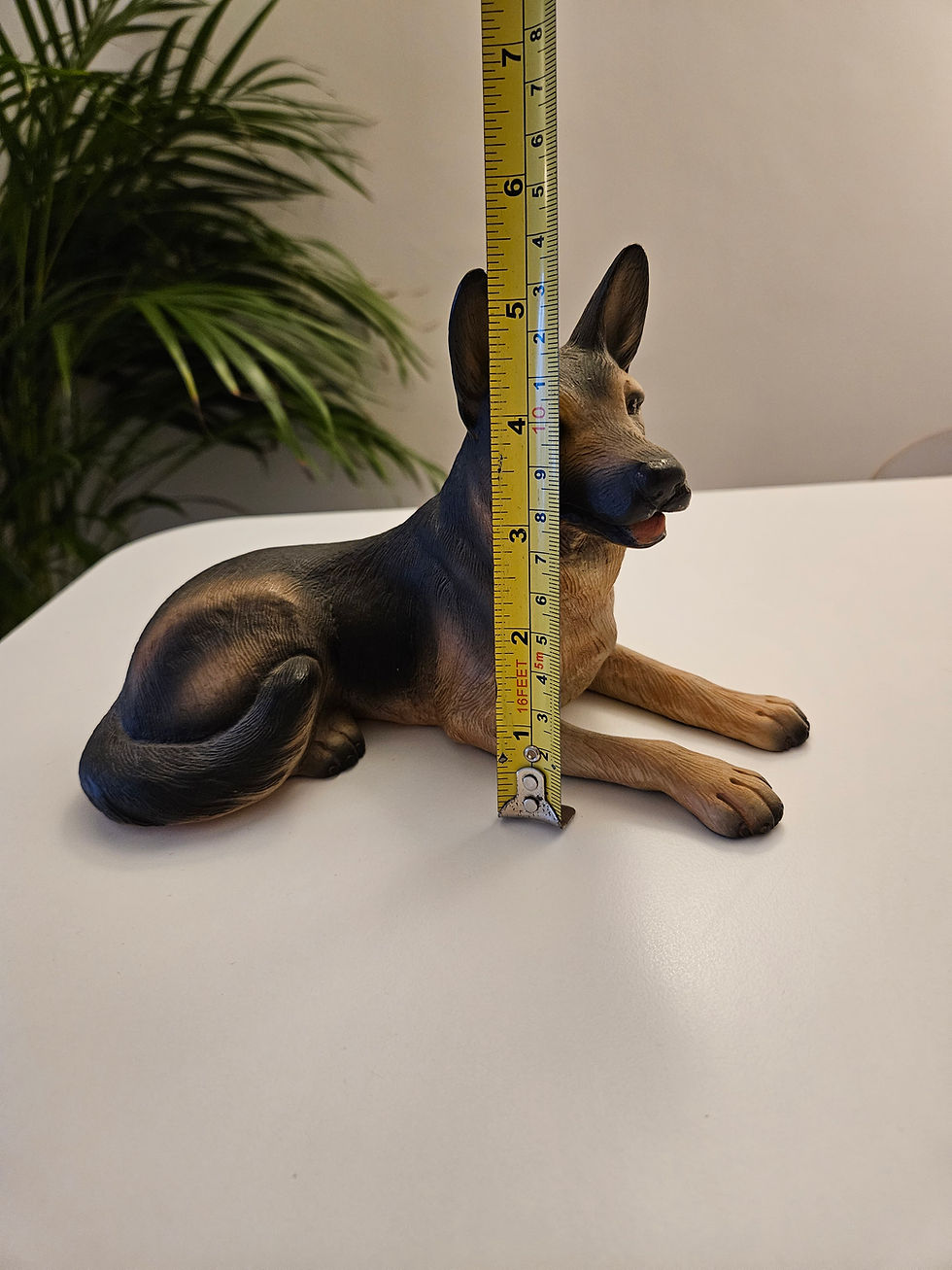 Thumbnail: German Shepherd Resign Figurine Ornament