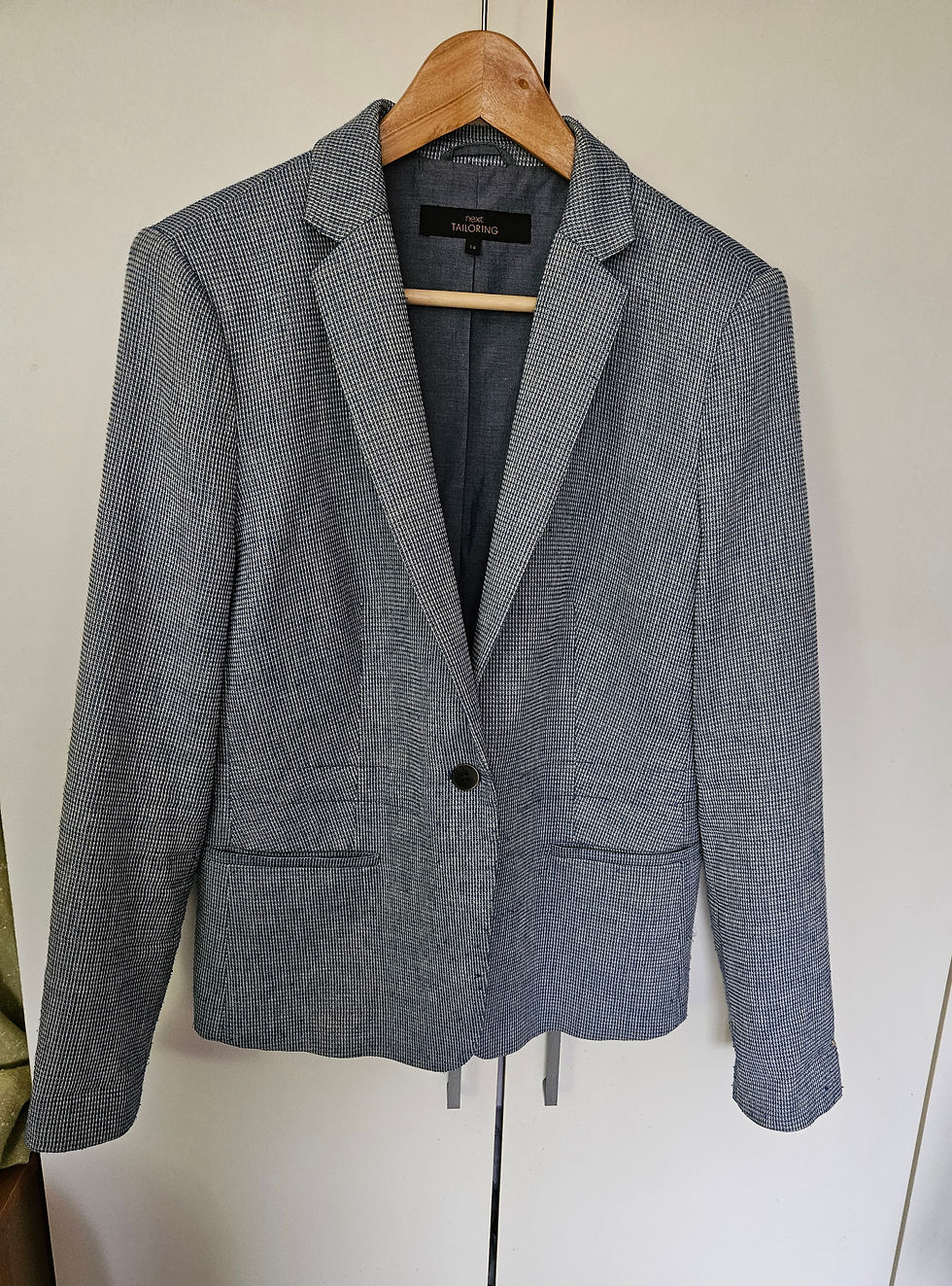 Thumbnail: Next Tailoring Smart Blazer Jacket UK Size 14