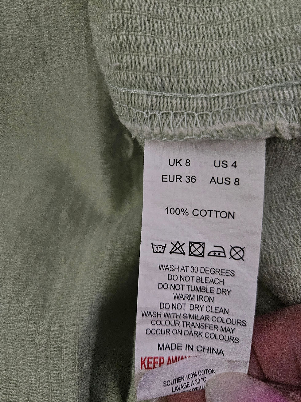 Thumbnail: Prettylittlething Corduroy Oversized Shirt Jacket Top UK Size 8