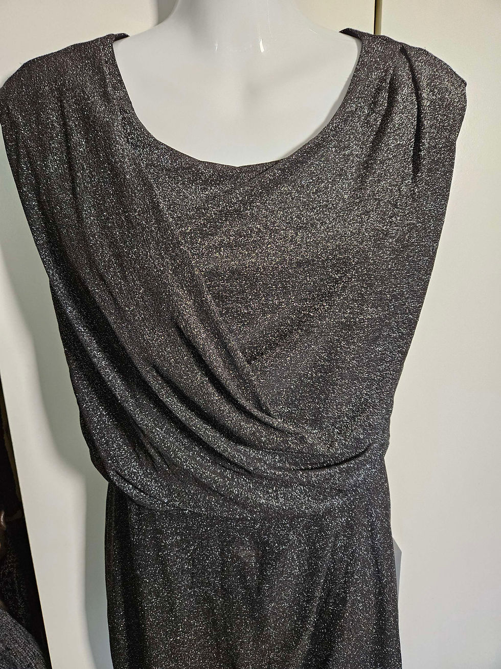 Thumbnail: Oasis Sparkly Midi Dress UK Size S 8-10