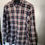 Thumbnail: Gap 100% Cotton Navy Check Shirt UK Size L New without Tags 
