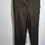 Thumbnail: UP! Leggings Brown Black mix with ankle detailing UK Size 12 New with Tags 