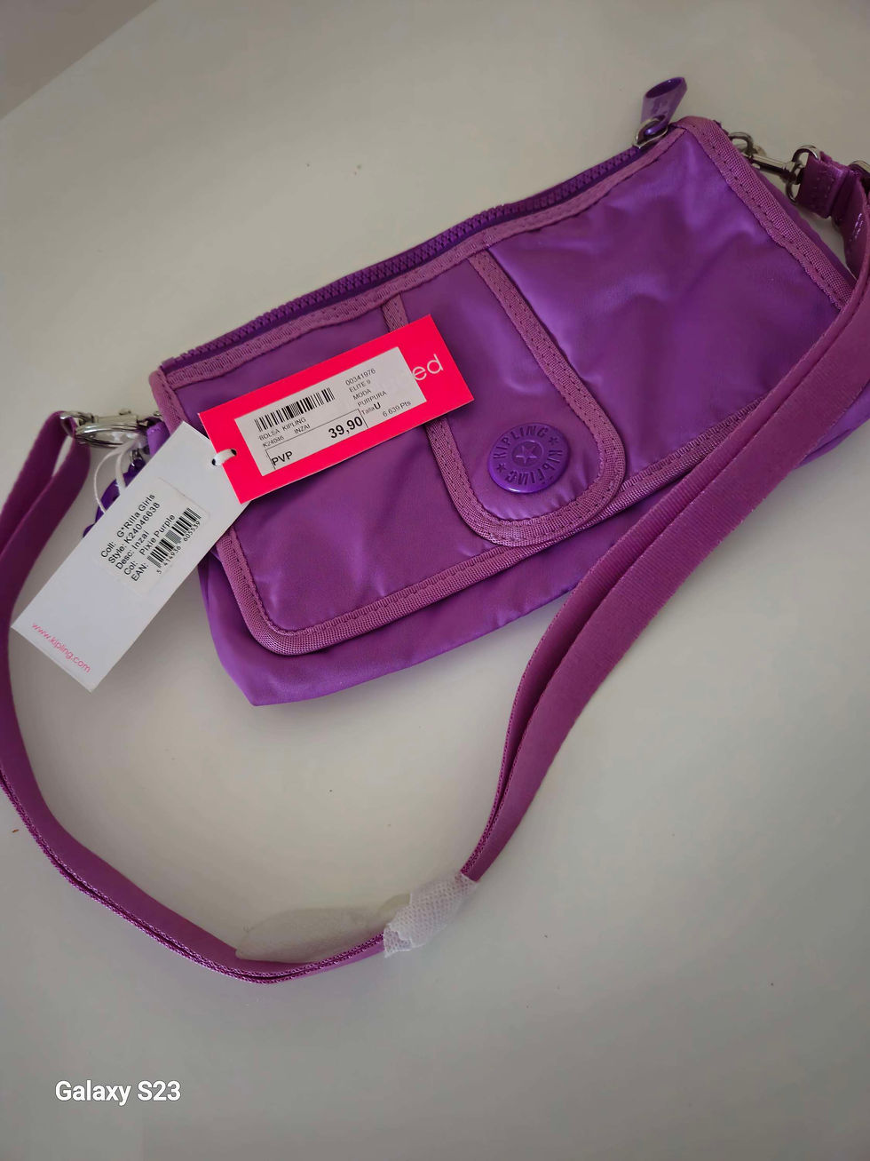 Thumbnail: Kipling Messenger Crossbody Bag New with Tags 
