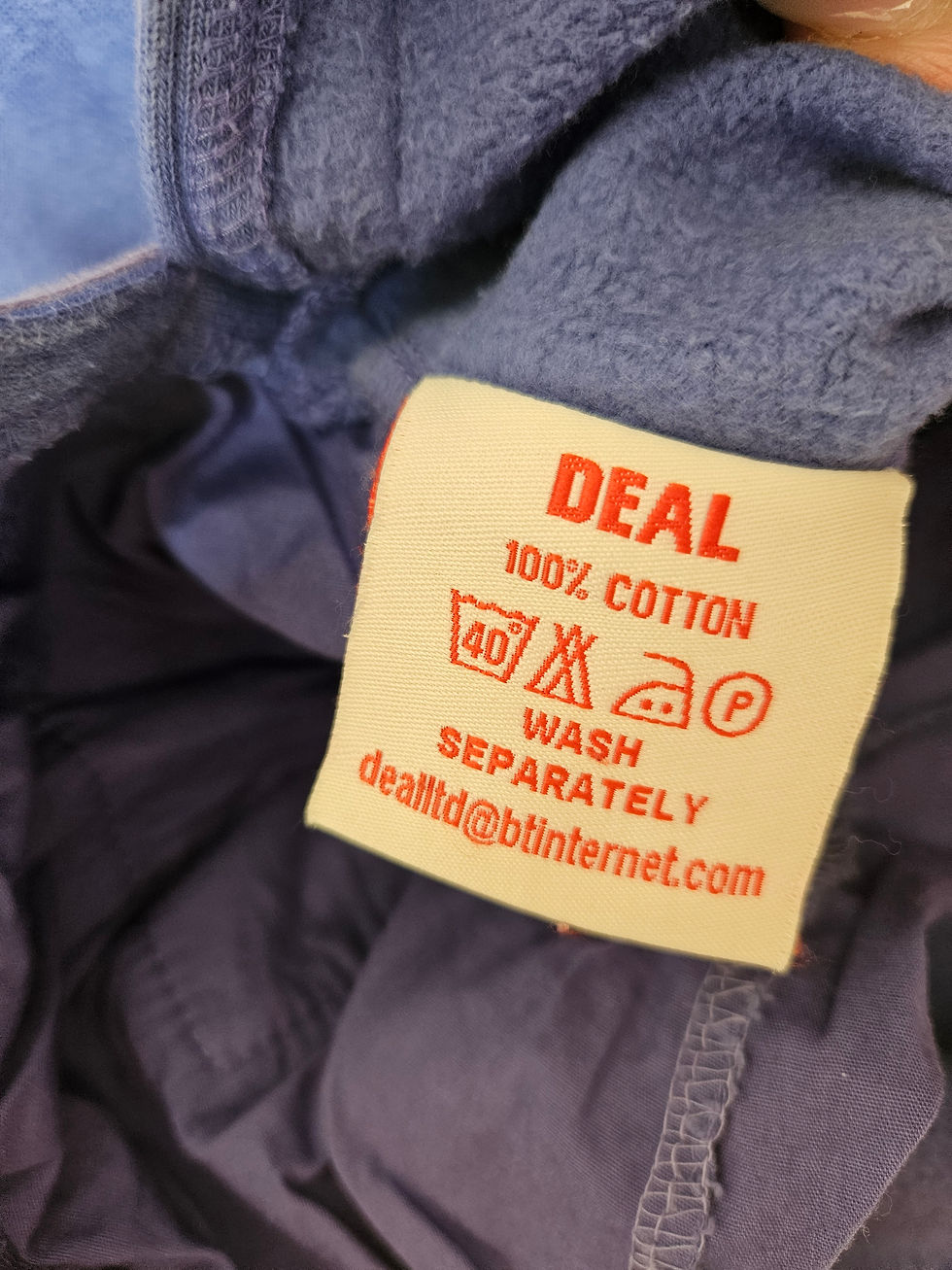 Thumbnail: Deal 100% Cotton Sweater Top UK Size M 12-14 