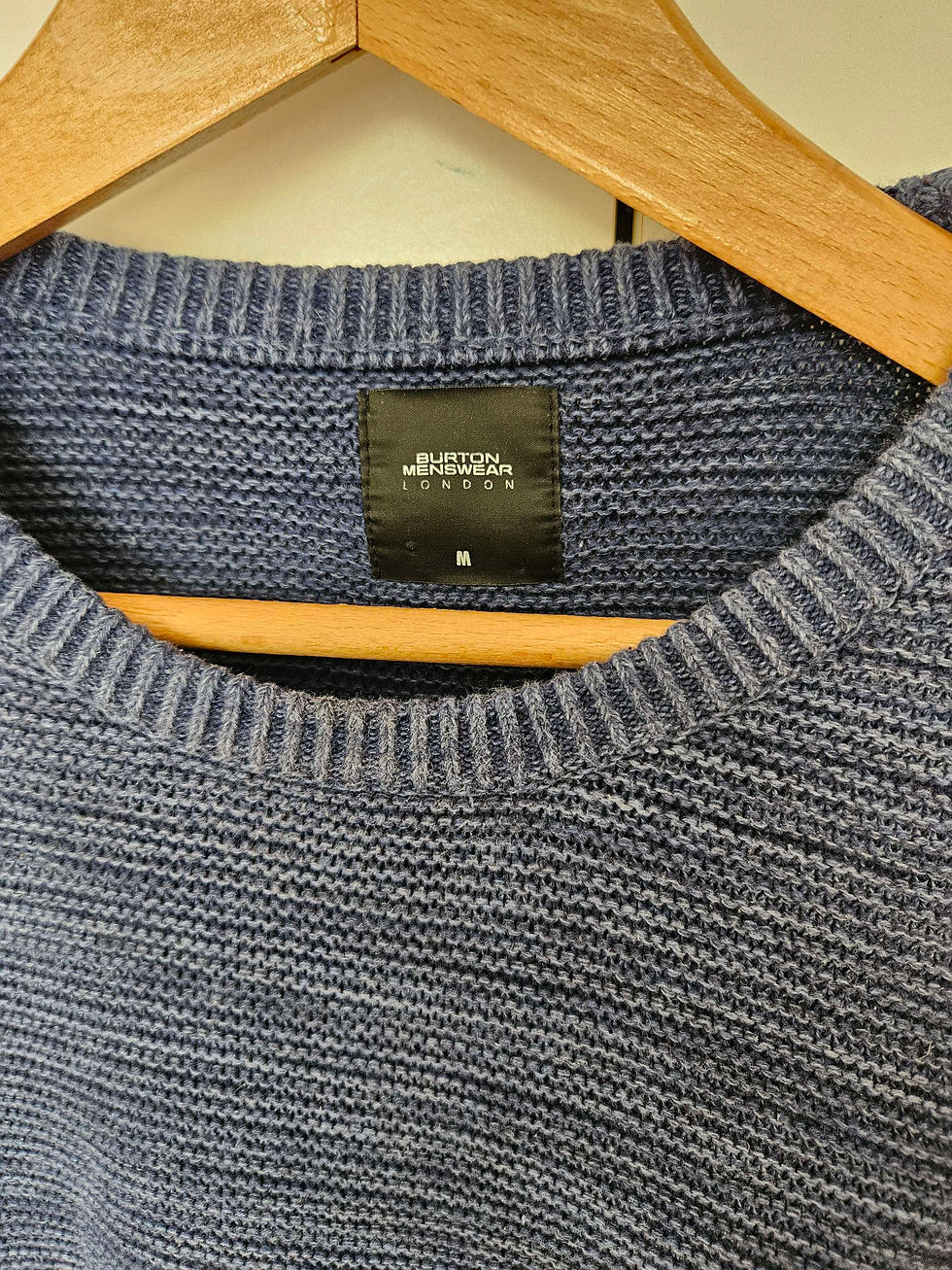 Thumbnail: Burton Knit Jumper Top UK Size M 