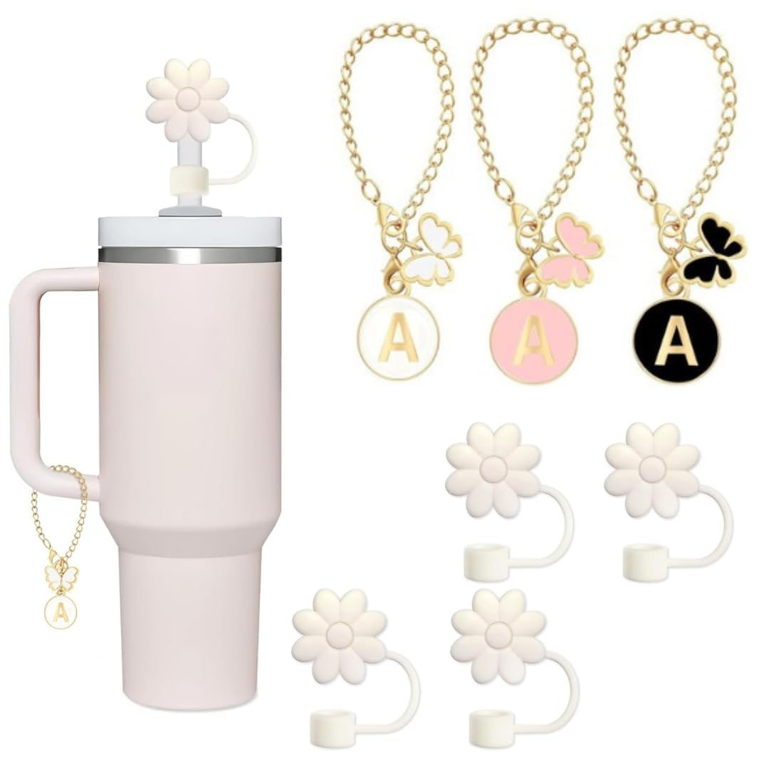 Tapas De Sorbete Con Letras Para Vaso Stanley 30/40 Oz