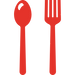 フォークとスプーンの食事のアイコン素材 3.png