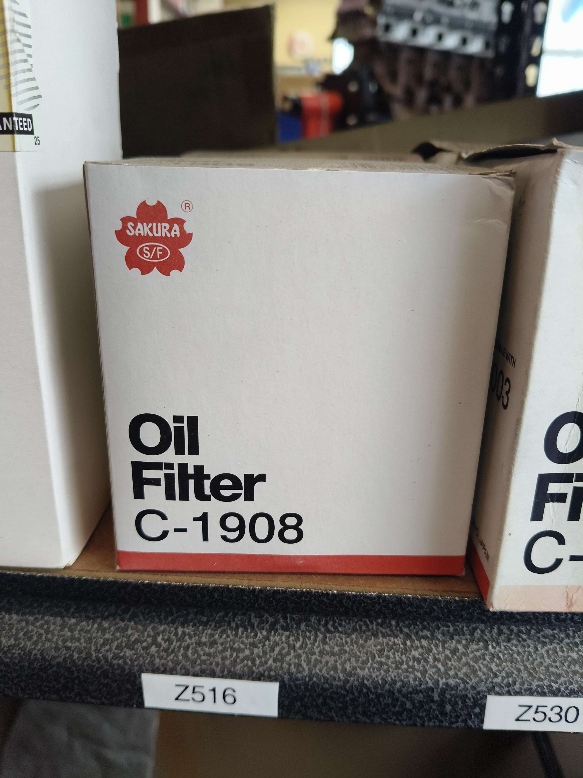 Z516 oil filter 