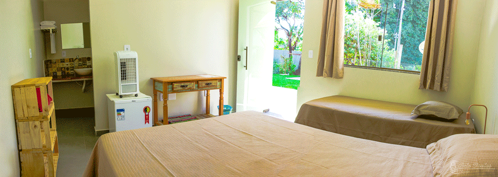 Quarto Triplo Casal+Solteiro