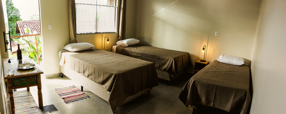 Quarto Triplo Solteiro