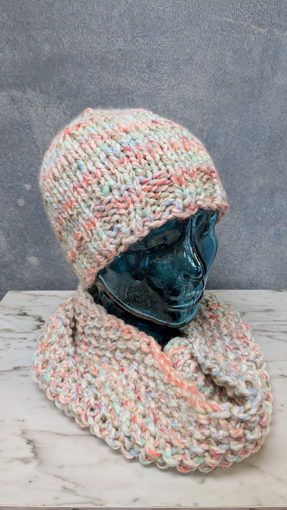 Thumbnail: Handmade Hat & Cowl