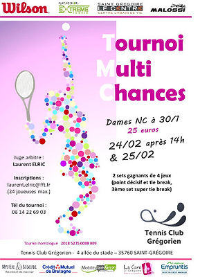 tournois tmc dames 2018 tennis club grégorien saint-grégoire rennes bretagne