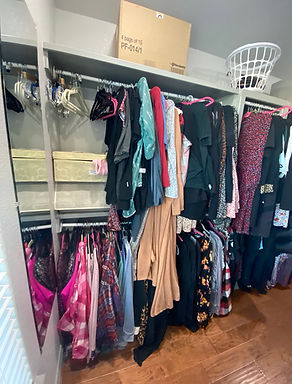 Cluttered closet Bentonville, AR NWA
