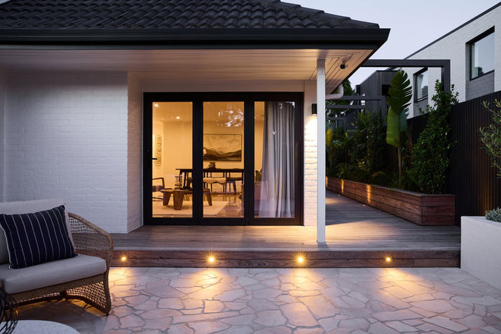 Purple heart front deck