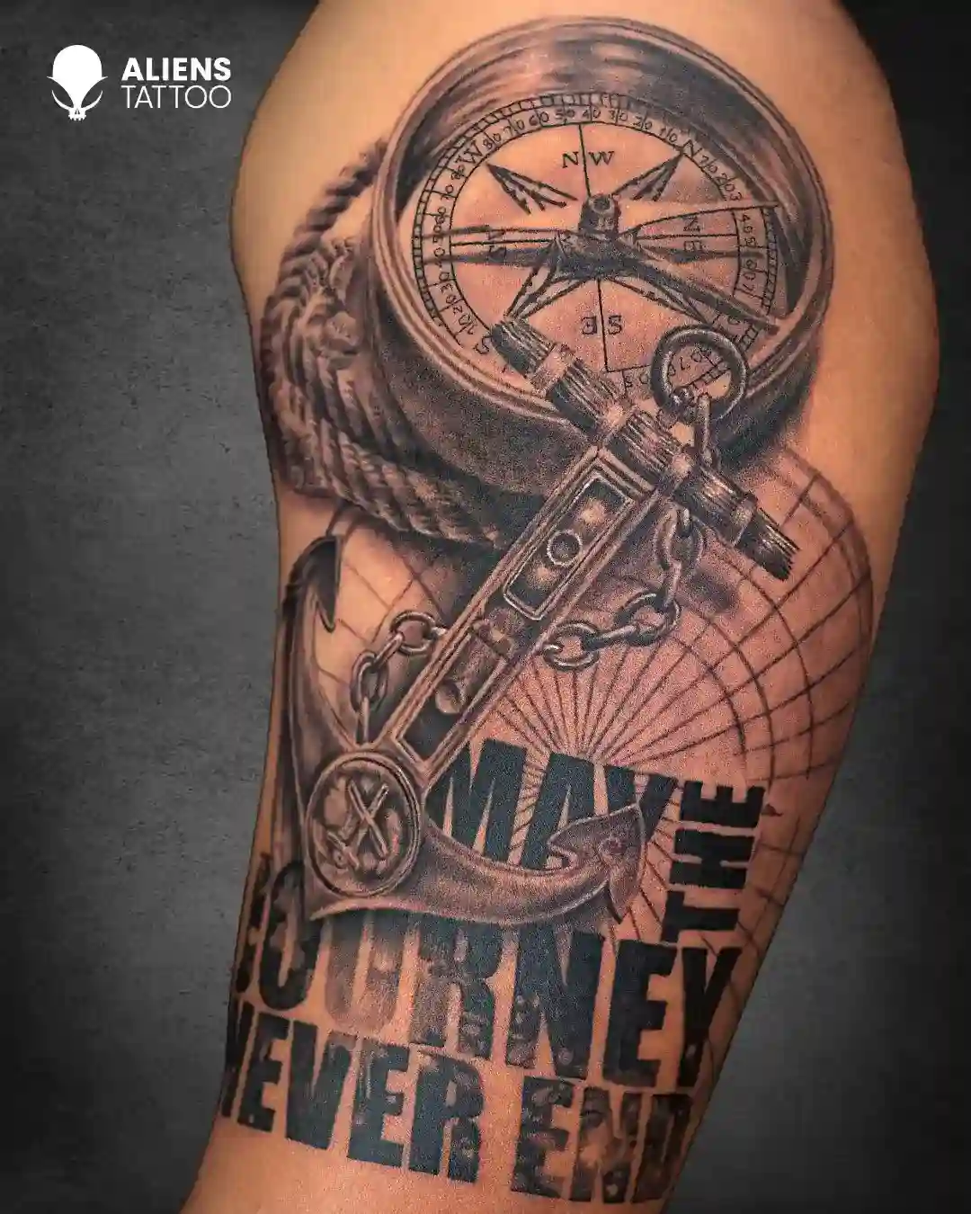 Travel anchor Tattoo