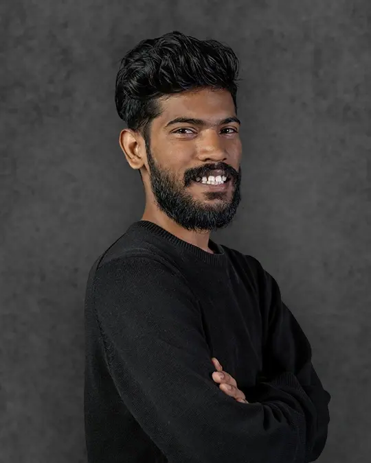 Charan tattoo artist at a leading tattoo studio in Hyderabad