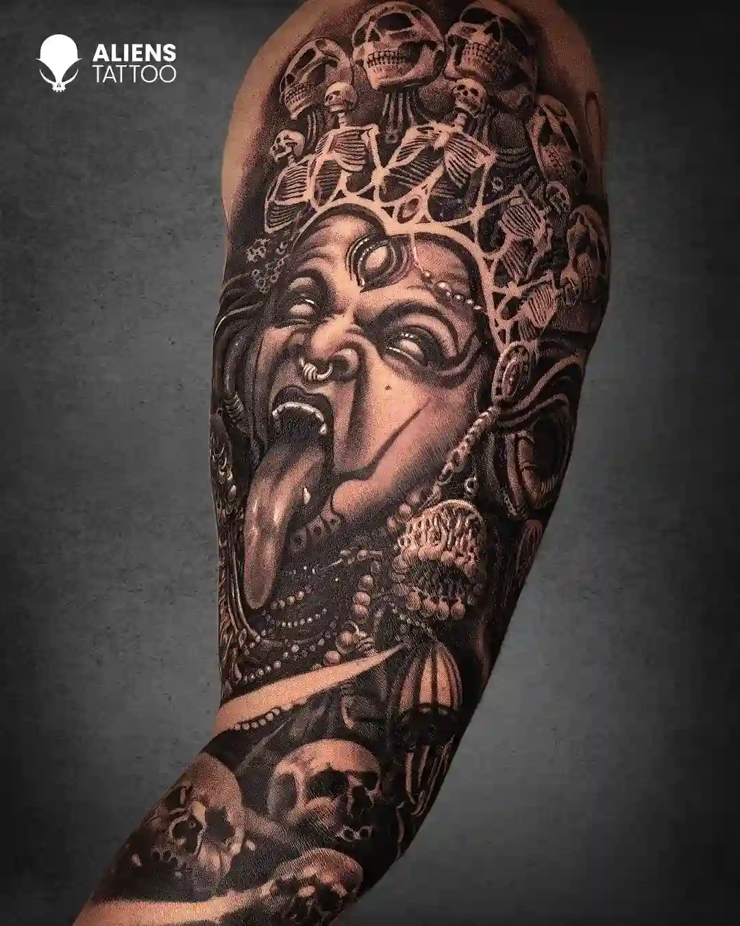 Kaali Devi Tattoo