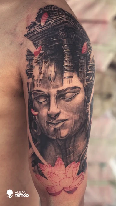 Shiva Tattoo By Sunny Bhanushali
