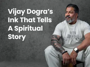 Vijay’s Ink That Tells A Spiritual Story 