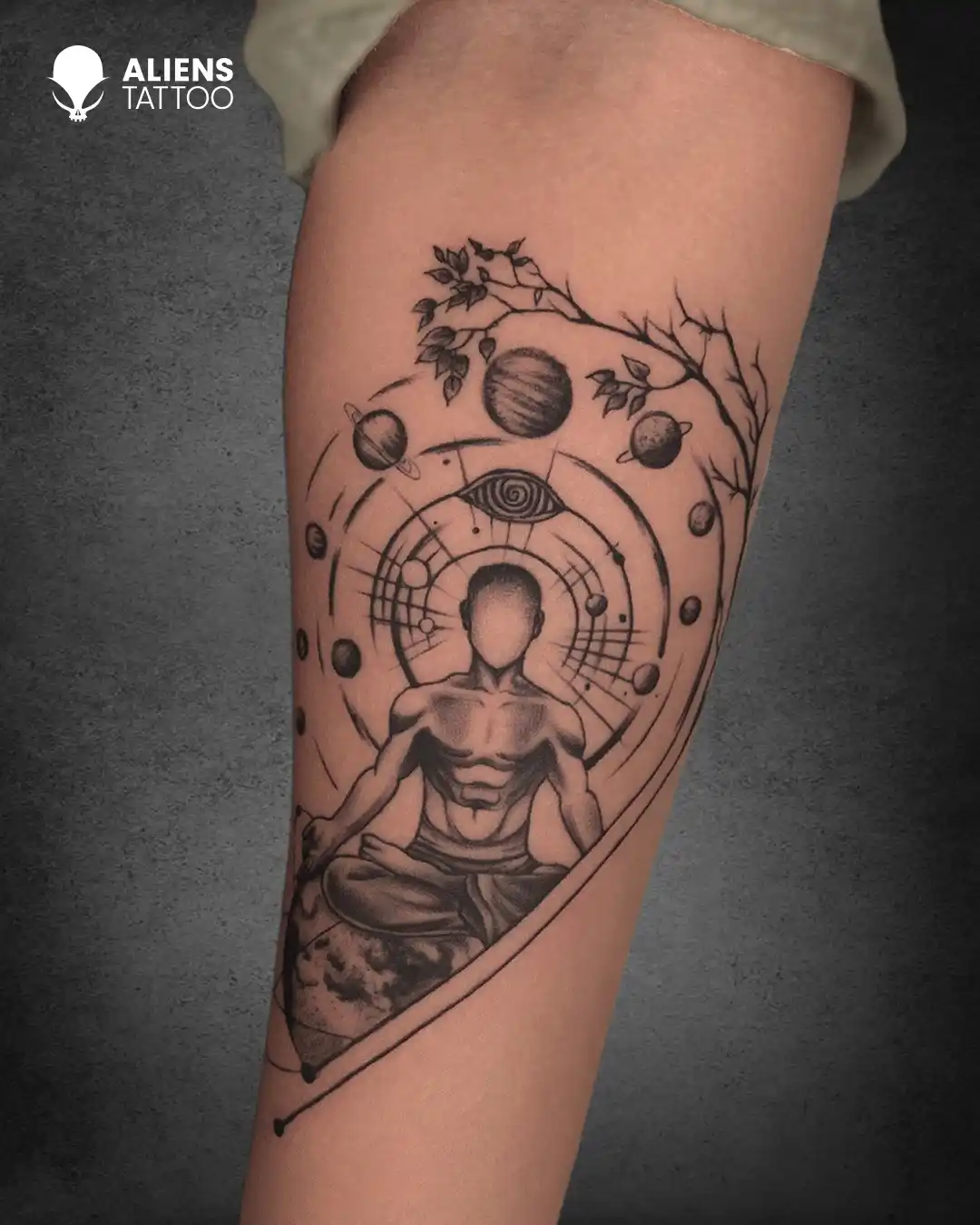 Astronomy Planet Tattoo