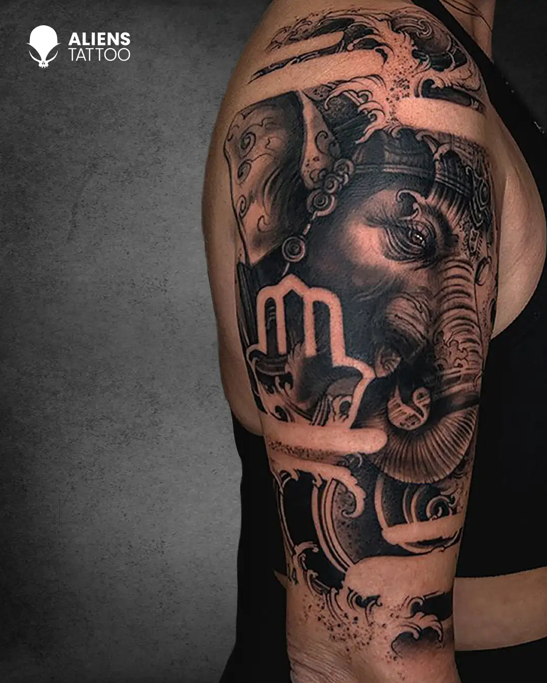 Lord Ganesha Tattoo for Women