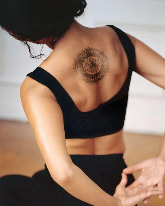 Sri yantra Tattoo idea