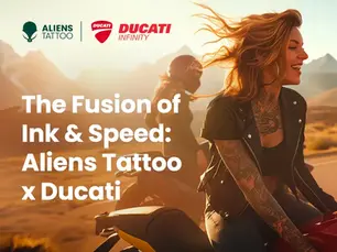 The Fusion of Ink & Speed: Aliens Tattoo x Ducati