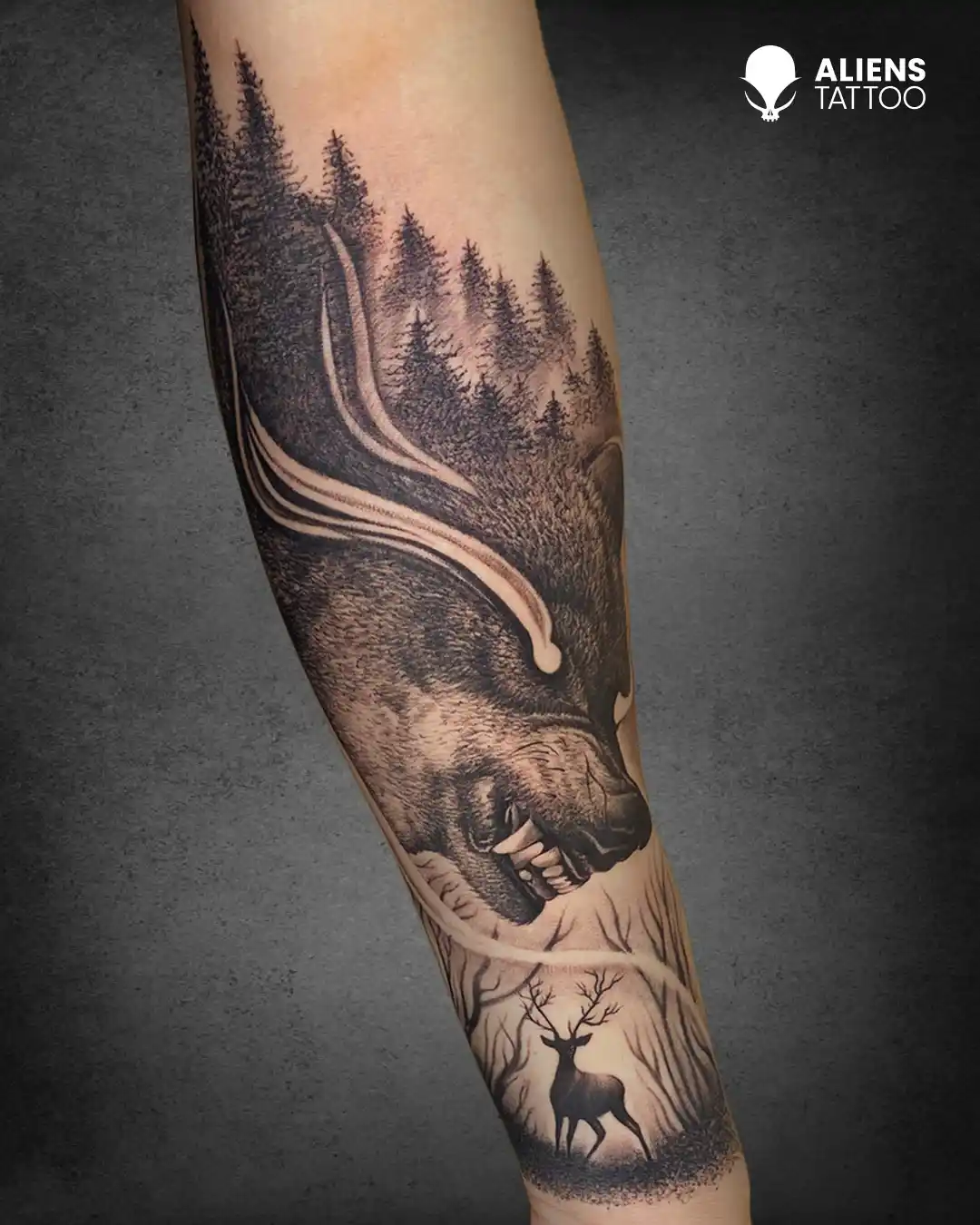 Wolf Tattoo