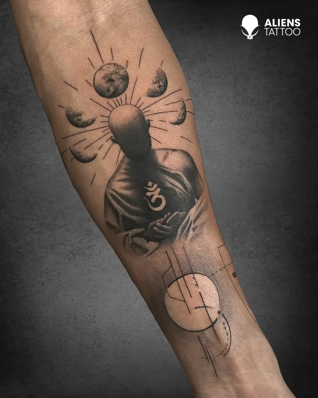 Astronomy tattoo
