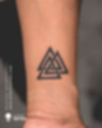 valknut tattoo