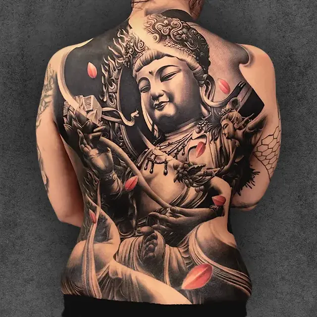 Lifelike hyper-realism tattoo with intricate shading by Siddhesh Gawde