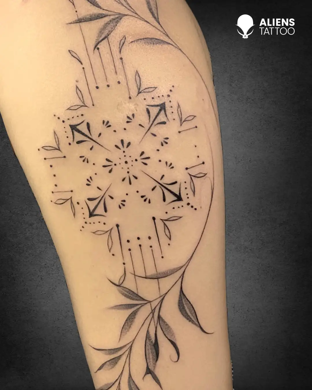 Beautiful Floral Tattoo
