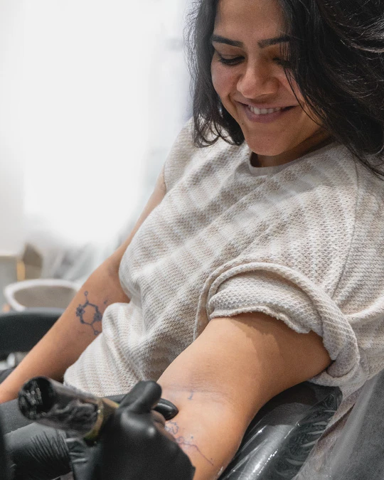 tattoo, happy, experience, energy